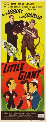 Little Giant movie poster (1946) canvas poster