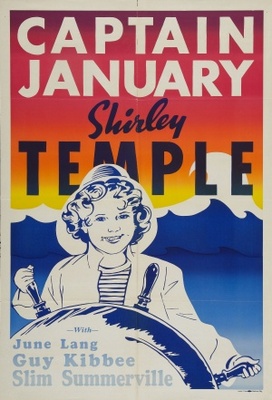 Captain January movie poster (1936) t-shirt