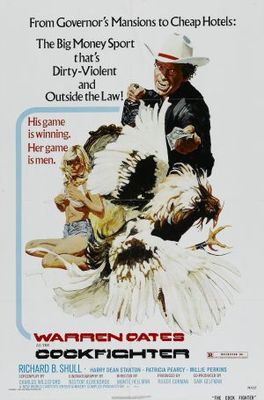 Cockfighter movie poster (1974) metal framed poster
