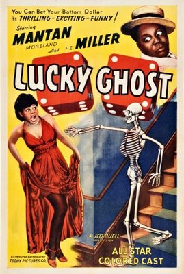 Lucky Ghost movie poster (1942) pillow
