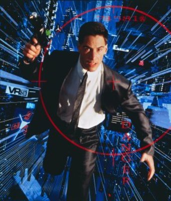 Johnny Mnemonic movie poster (1995) mouse pad