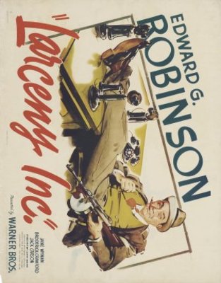 Larceny, Inc. movie poster (1942) poster with hanger