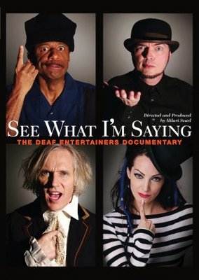 See What I'm Saying: The Deaf Entertainers Documentary movie poster (2008) metal framed poster