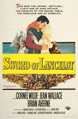 Lancelot and Guinevere movie poster (1963) pillow