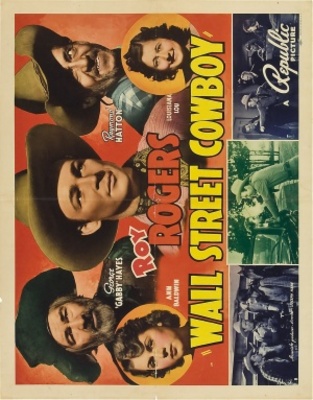 Wall Street Cowboy movie poster (1939) poster with hanger