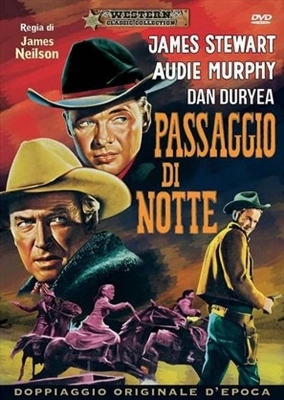 Night Passage movie posters (1957) wooden framed poster