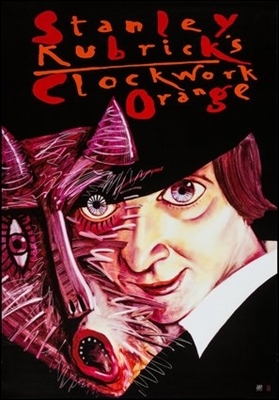 A Clockwork Orange movie posters (1971) metal framed poster