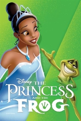 The Princess and the Frog movie posters (2009) canvas poster