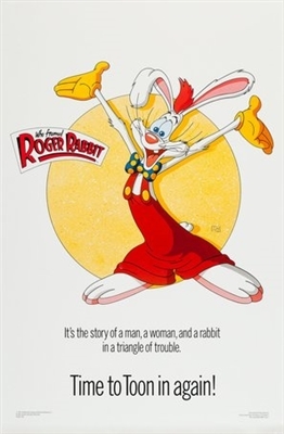 Who Framed Roger Rabbit movie posters (1988) wooden framed poster
