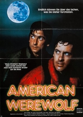 An American Werewolf in London movie posters (1981) poster with hanger