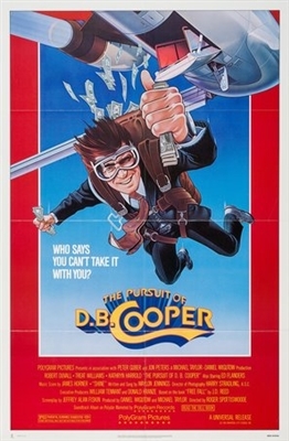 The Pursuit of D.B. Cooper movie posters (1981) metal framed poster
