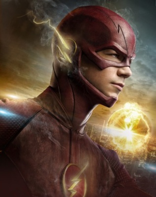 The Flash movie poster (2014) poster with hanger