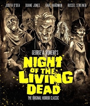 Night of the Living Dead movie posters (1968) metal framed poster