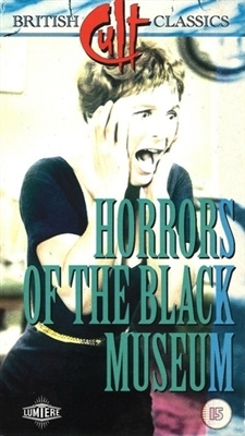 Horrors of the Black Museum movie posters (1959) wood print