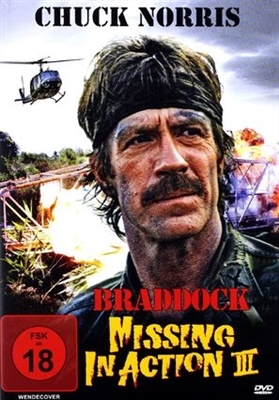 Braddock: Missing in Action III movie posters (1988) metal framed poster
