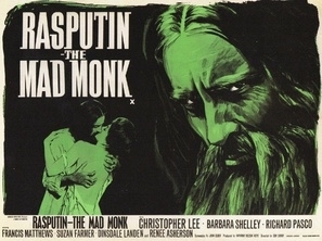 Rasputin: The Mad Monk movie posters (1966) wood print