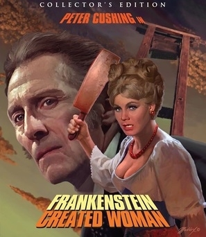 Frankenstein Created Woman movie posters (1967) wood print