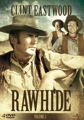 Rawhide movie poster (1959) metal framed poster