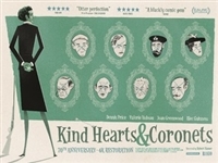 Kind Hearts and Coronets movie posters (1949) Longsleeve T-shirt #3351488
