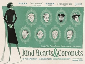 Kind Hearts and Coronets movie posters (1949) puzzle MOV_1665310