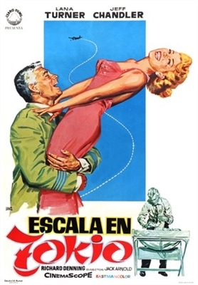The Lady Takes a Flyer movie posters (1958) canvas poster