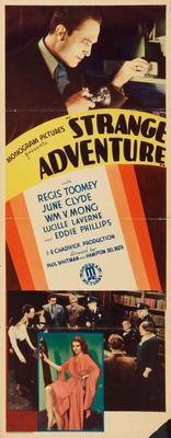 A Strange Adventure movie poster (1932) metal framed poster