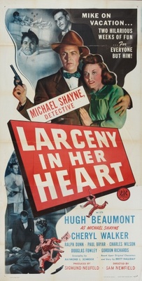 Larceny in Her Heart movie poster (1946) poster with hanger