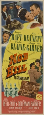 Nob Hill movie poster (1945) metal framed poster