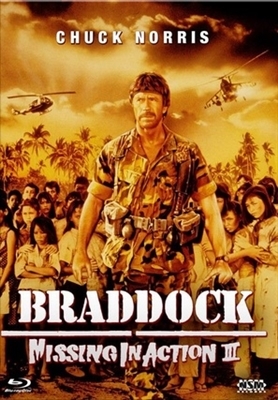 Braddock: Missing in Action III movie posters (1988) poster with hanger