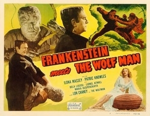 Frankenstein Meets the Wolf Man movie posters (1943) mug