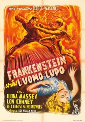 Frankenstein Meets the Wolf Man movie posters (1943) mug