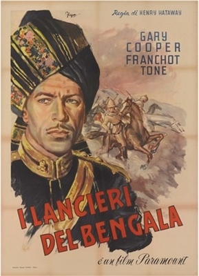 The Lives of a Bengal Lancer movie posters (1935) wood print
