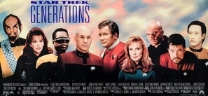 Star Trek: Generations movie posters (1994) wooden framed poster