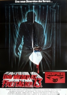 Friday the 13th Part III movie posters (1982) puzzle MOV_1674790