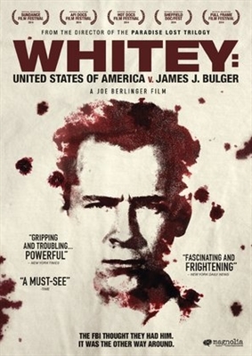 Whitey: United States of America v. James J. Bulger movie posters (2014) pillow