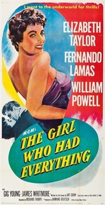 The Girl Who Had Everything movie posters (1953) Stickers MOV_1678909