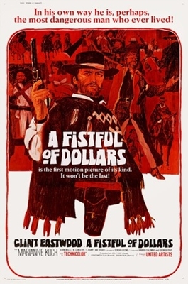 Per un pugno di dollari movie posters (1964) tote bag