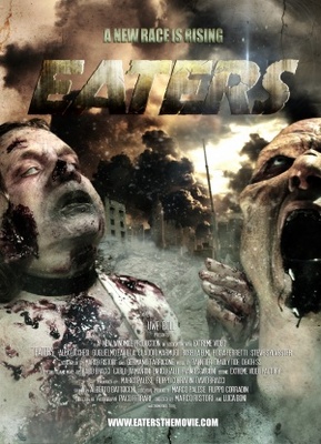 Eaters movie poster (2010) wood print