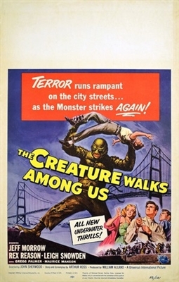 The Creature Walks Among Us movie posters (1956) poster