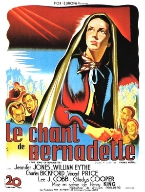 The Song of Bernadette movie posters (1943) mug