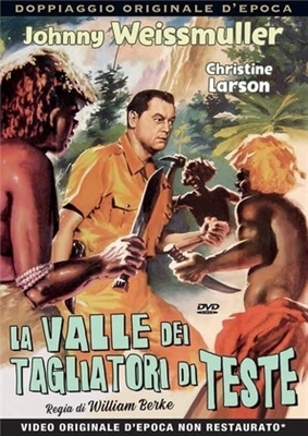 Valley of Head Hunters movie posters (1953) wood print