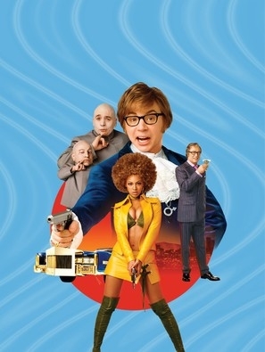 Austin Powers in Goldmember movie posters (2002) wood print