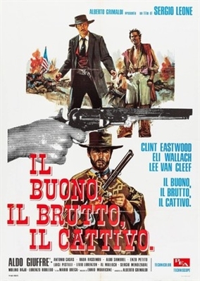 Il buono, il brutto, il cattivo movie posters (1966) Stickers MOV_1683686