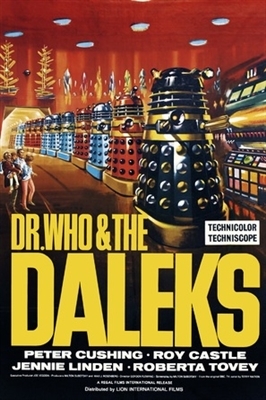 Dr. Who and the Daleks movie posters (1965) tote bag