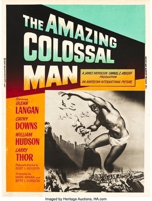 The Amazing Colossal Man movie posters (1957) sweatshirt