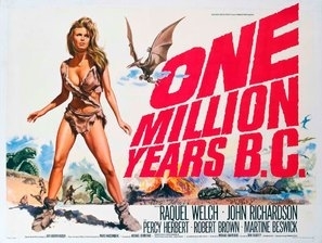 One Million Years B.C. movie posters (1966) wood print