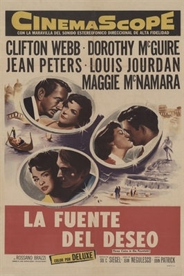 Three Coins in the Fountain movie posters (1954) Poster MOV_1688983