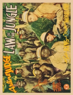 Law of the Jungle movie poster (1942) poster with hanger