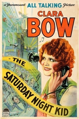The Saturday Night Kid movie posters (1929) Stickers MOV_1690349