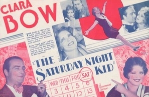 The Saturday Night Kid movie posters (1929) t-shirt